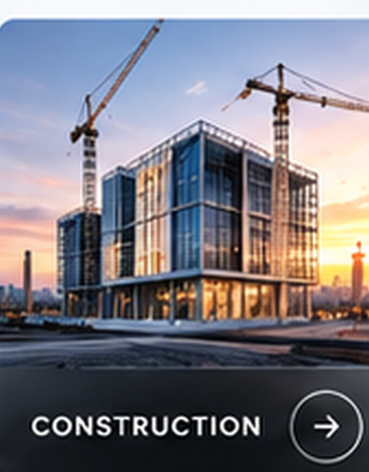 Construction website concept