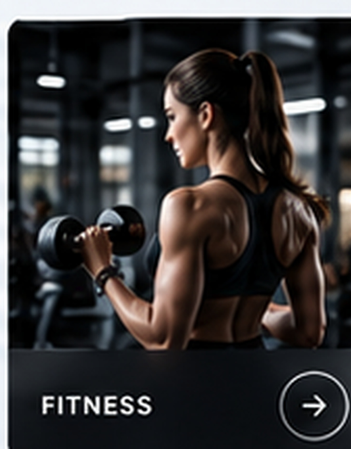 Fitness website concept