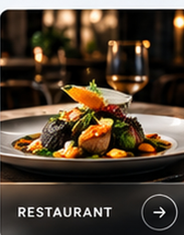Restaurant website concept